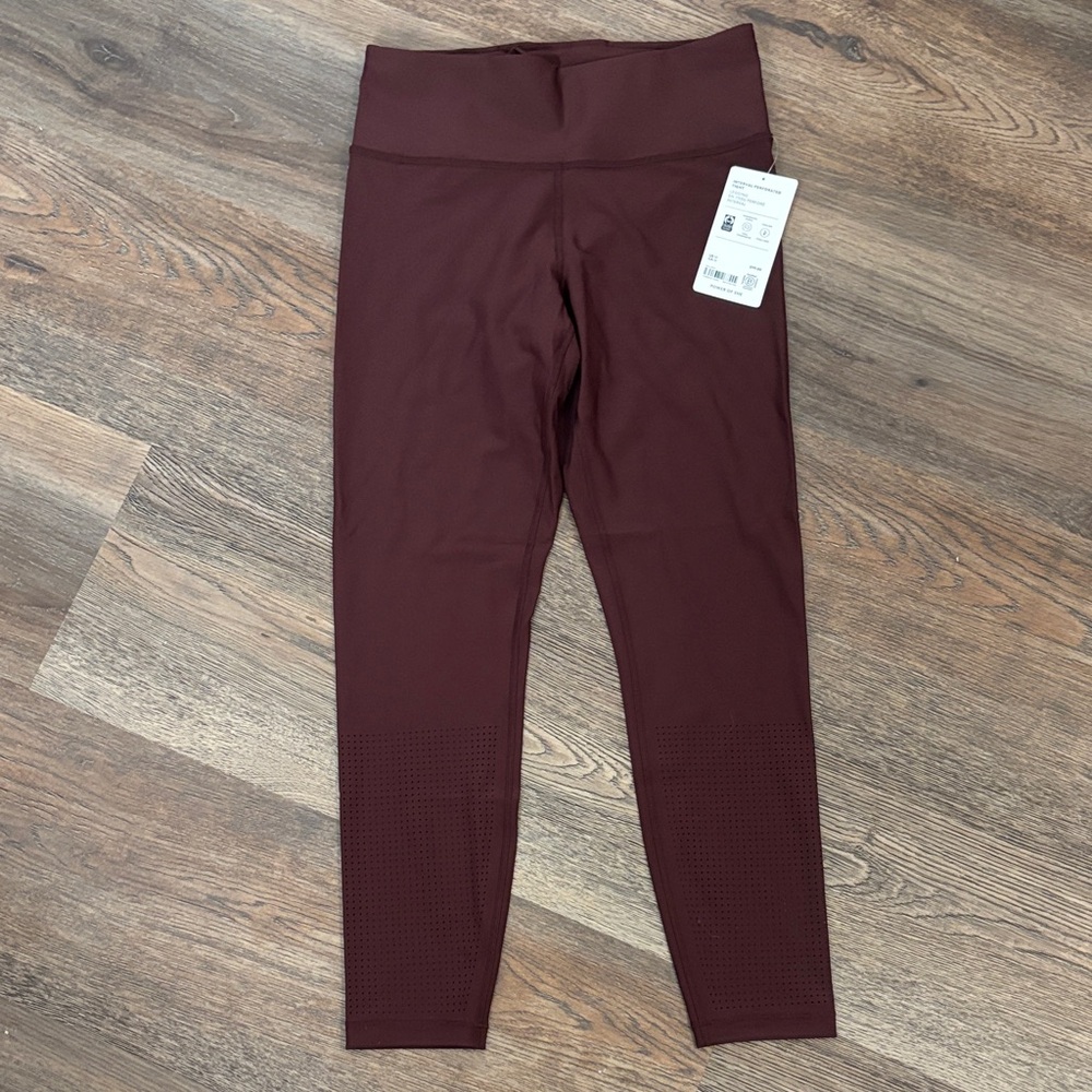 NWT Athleta Maroon Leggings